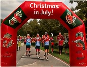 Christmas in July event